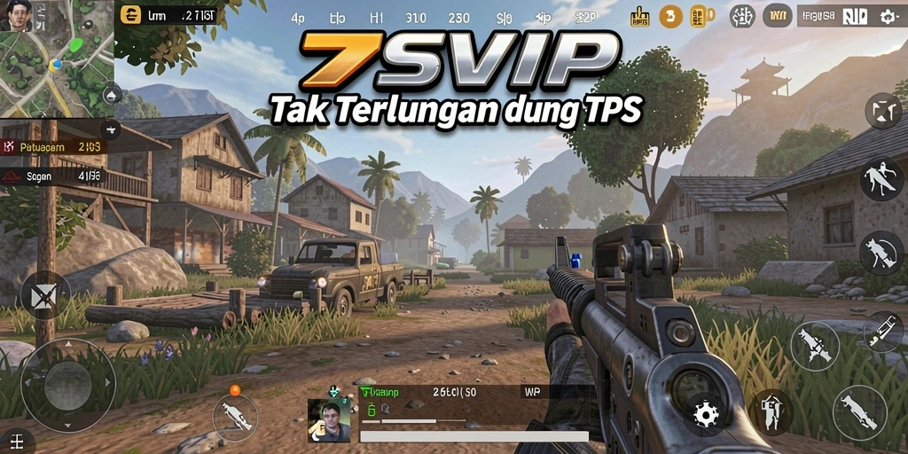 Tampilan gameplay mendebarkan di 7SVIP dengan aksi menembak yang intens.