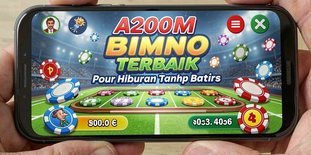 Tampilan gameplay A200M yang menegangkan dan seru saat bermain Bingo.