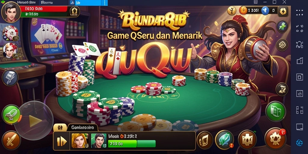 Screenshot gameplay BANDAR88 yang menunjukkan keseruan QiuQiu.