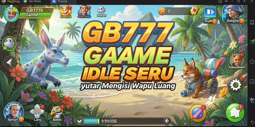Screenshot gameplay GB777 menampilkan elemen Idle yang menarik.