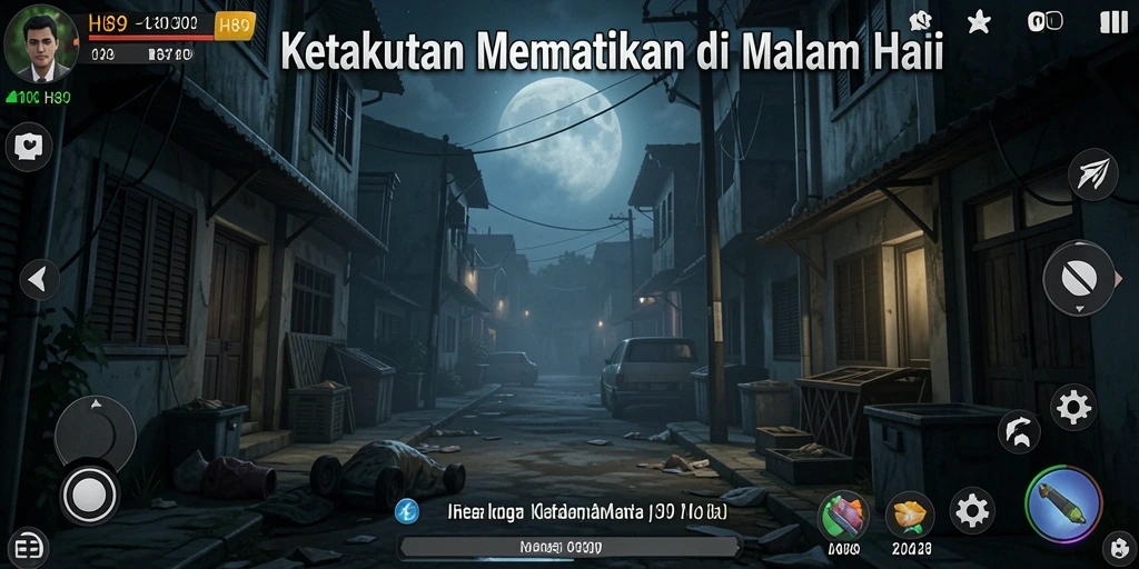 Tampilan gameplay H89 yang mencekam dan penuh ketegangan.