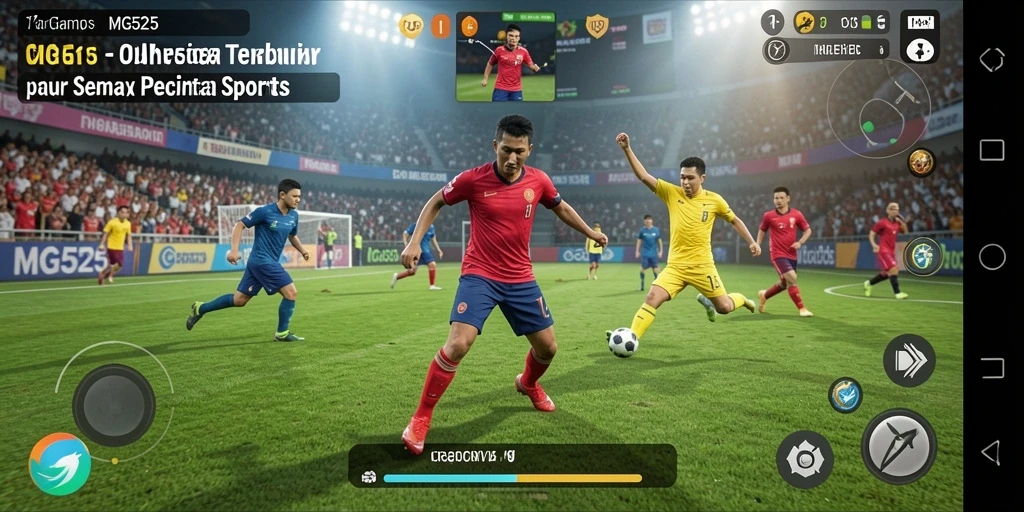 Screenshot gameplay MG525 yang mendebarkan dan penuh aksi.