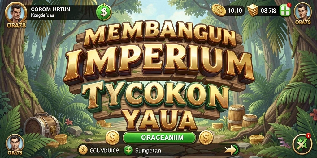 Screenshot utama ORA78 menampilkan gameplay Tycoon yang adiktif.