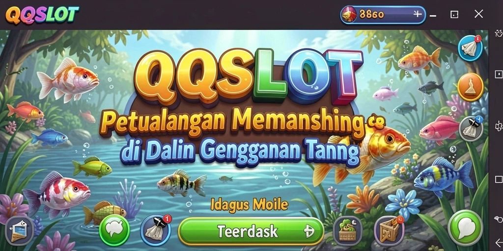 Gameplay QQSLOT yang seru dengan aksi memancing yang menantang.