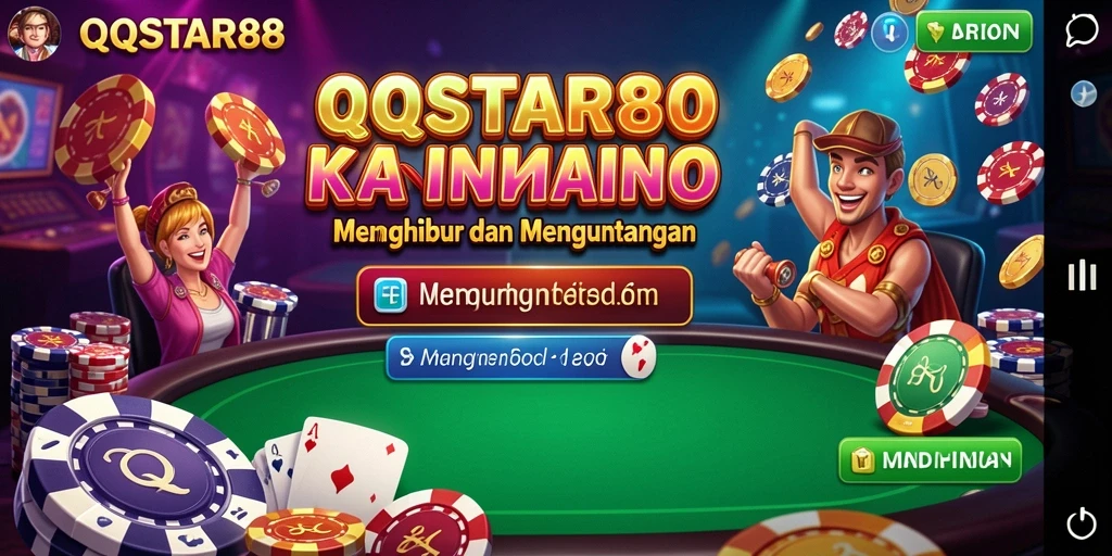 Tampilan gameplay menarik dari QQSTAR88 yang menggoda para pemain Kasino.