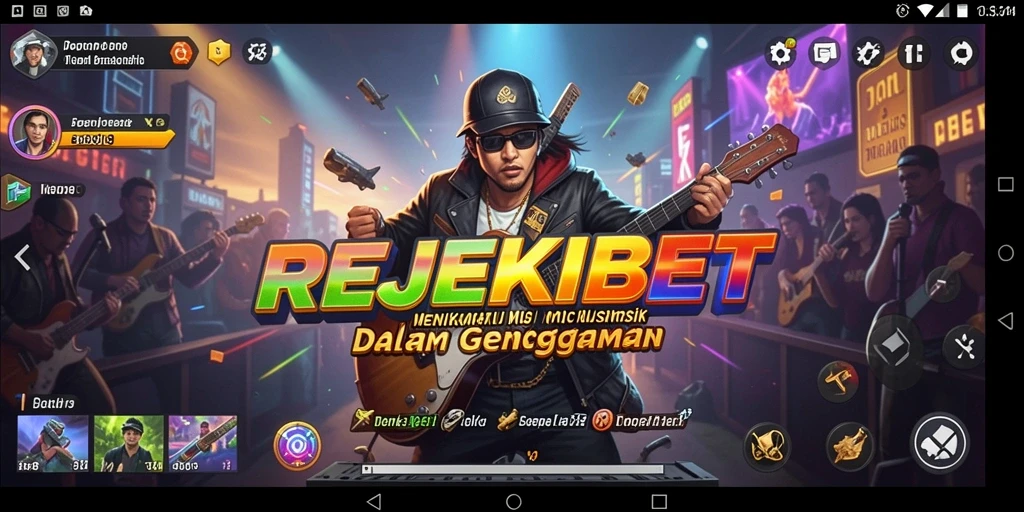 Tampilan screenshot dari permainan musik yang seru di REJEKIBET.