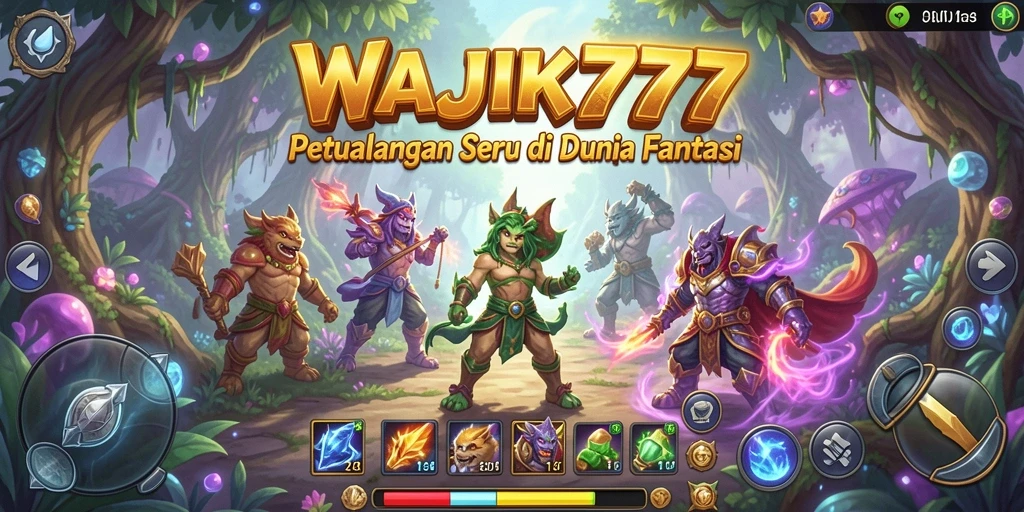 Tampilan gameplay WAJIK777 yang penuh petualangan dan tantangan.