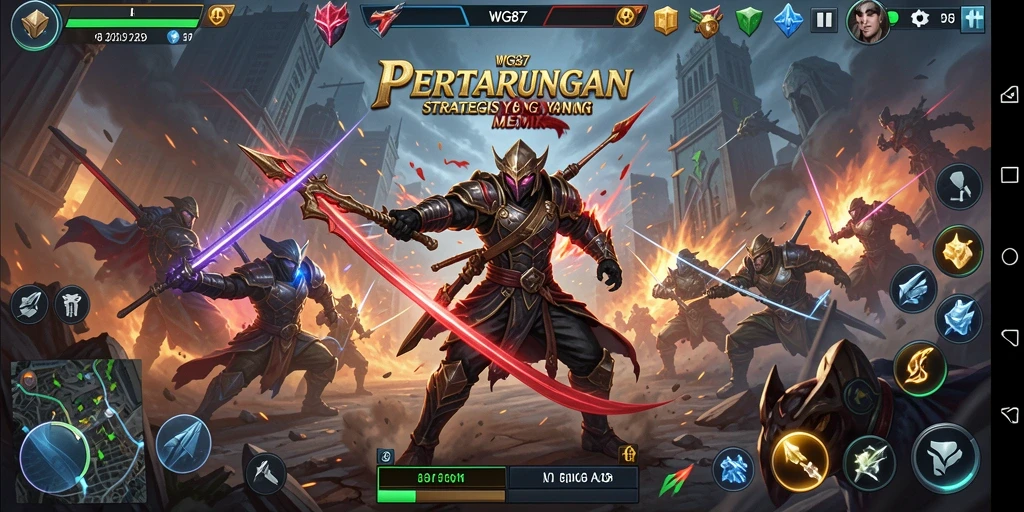 Tampilan gameplay menegangkan di <strong>WG87</strong>, siap berstrategi.